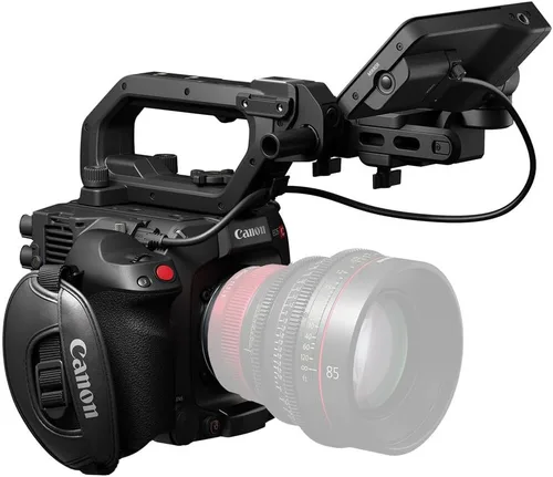 Vista 6 de Canon Cámara de cine EOS C400 6K de marco completo con montaje RF, triple base ISO, luz RAW de cine interno, diseño compacto (6388C002) + Canon RF