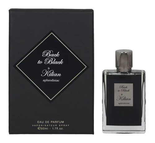 Vista 4 de Kilian Back To Black-Afrodisiac - Eau de Parfum en espray recargable para unisex, 1.7 onzas