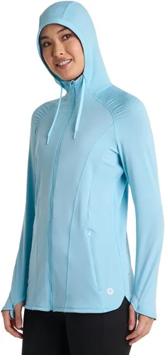 Vista 20 de Coolibar Chaqueta con cremallera completa para mujer - Protección solar UPF 50+ - Astir