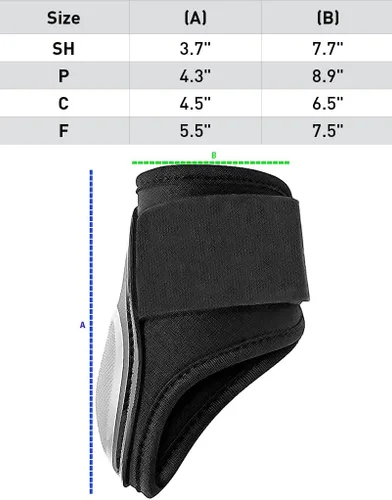 Vista 2 de HORZE Botas Adepto Fetlock - Negro - Caballo