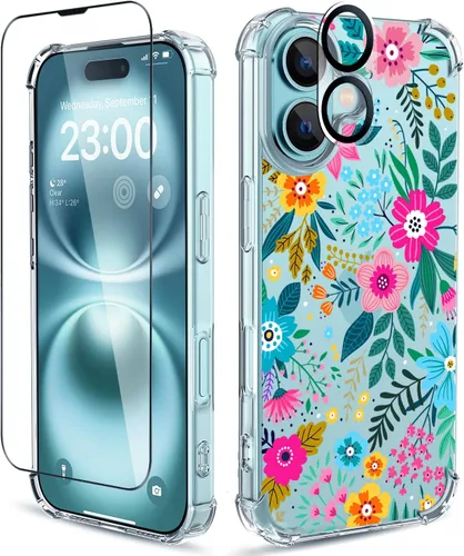 Vista 18 de Funda para iPhone 13 y iPhone 14 (6.1 pulgadas), funda protectora delgada de poliuretano termoplástico suave a prueba de golpes, bonito