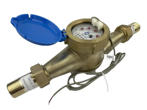 Vista 39 de DAE Medidor de agua caliente sin plomo MJ-75R NTEP, acoplamientos NPT de 3/4", salida de pulso, galón