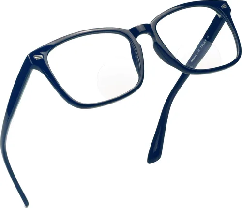 Vista 20 de LifeArt - Lentes con bloqueo de luz azul para leer en la computadora.