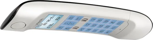 Vista 13 de VTech VS122 DECT 6.0 Teléfono inalámbrico de diseño retro con sistema de contestador, bloqueador inteligente de llamadas y conexión Bluetooth a