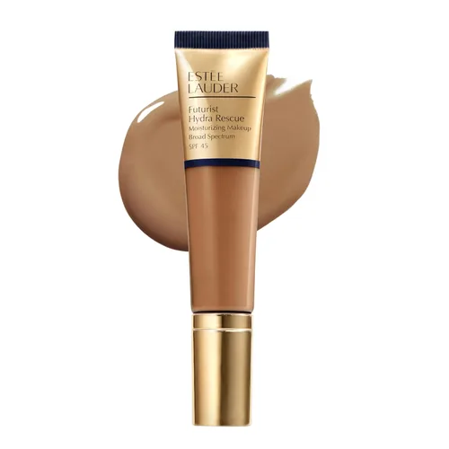 Vista 25 de Estée Lauder Futurist Hydra Rescue Moisturizing Foundation Makeup SPF 45 for a 12-Hour Glow, 1.2 Fl Oz