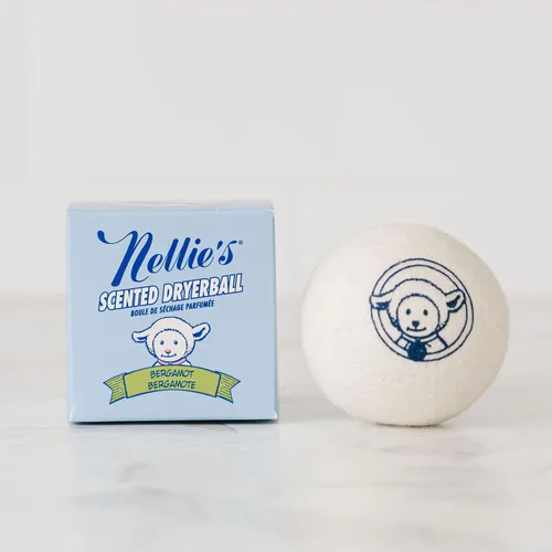 Vista 3 de Nellie's Bola secadora de lana perfumada de bergamota Perfumada