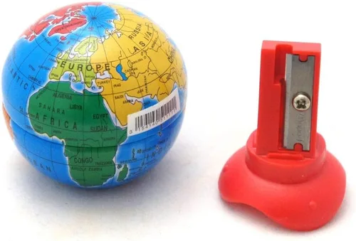 Vista 3 de Maped Globe - Sacapuntas de 1 agujero, accesorio de escritorio compacto, afilado preciso, herramienta educativa, diseño atractivo y eficiente