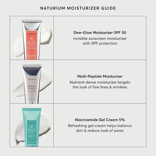 Vista 7 de Naturium Crema de gel de niacinamida al 5%, hidratante facial y cuidado de la piel hidratante para una piel húmeda de aspecto más saludable, 1.7