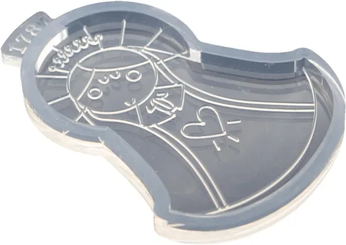 Vista 3 de Molde de silicona lindo molde de resina epoxi molde de pastel de chocolate molde de caramelo para decoración de pasteles