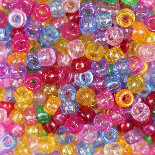 Vista 15 de 1200 cuentas de poni de Halloween a granel, 45 cuentas de murciélago negro, morado, naranja, verde, cuentas Kandi de plástico de 0.236 x 0.354 8