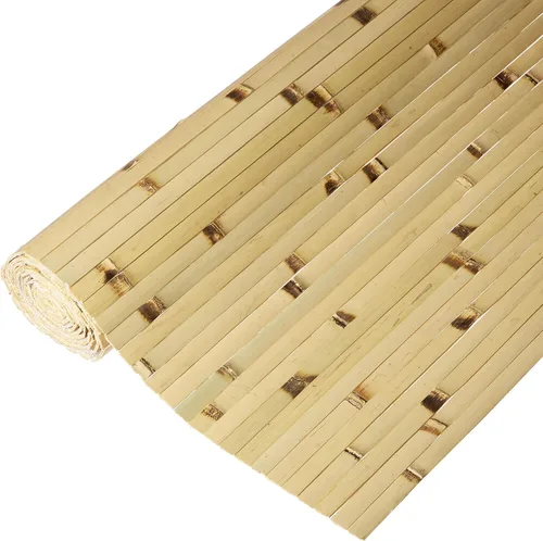 Vista 6 de Forever Bamboo Wainscoting - Panel de pared para decoración de interiores, panel de pared de bambú, acabado carbonizado, 4 pies de alto x 8 pies