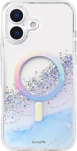 Vista 36 de SCORPIFY - Funda para iPhone 17 Pro Max Leopardo negro transparente LP-Negro Transparente Leopardo