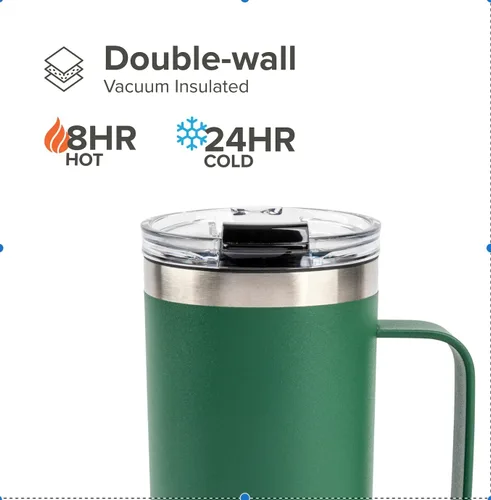 Vista 4 de Manna Taza Tahoe - 20 oz - Bosque