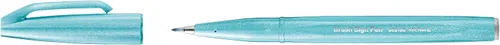 Vista 10 de Pentel Pluma con signo de pincel azul/violeta