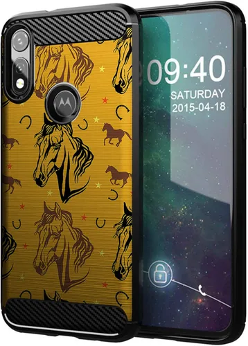 Vista 8 de CasesOnDeck - Funda compatible con Motorola Moto E (2020), diseño delgado, flexible, elegante, de protección contra golpes, funda de poliuretano