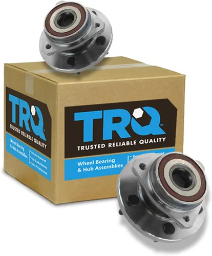 Vista 130 de Conjunto de rodamiento de rueda delantera de 2 piezas y buje TRQ Compatible con Pontiac Solstice 2006-2009 Saturn Sky 2007-2010