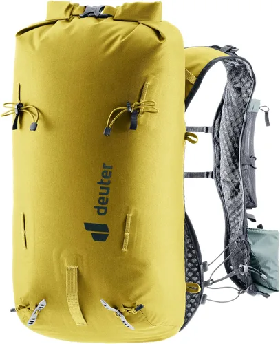 Vista 14 de Deuter Vertrail Mochila Alpine 16L I Impermeable, Ligero Senderismo y Montañismo Pack - Grafito-Estaño