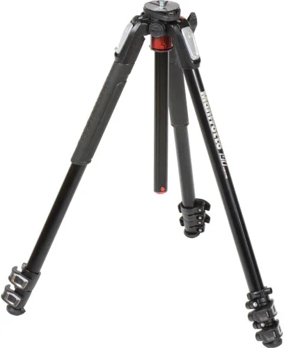 Vista 4 de Manfrotto Trípode de aluminio de 3 secciones con columna horizontal 190XPRO