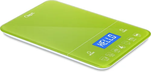 Vista 15 de Ozeri Touch III - Báscula digital de cocina con contador de calorías, 22 libras (22.0 lbs), ocre quemado