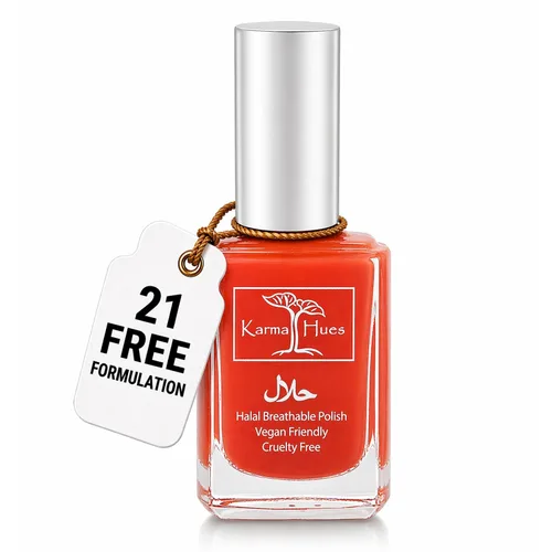 Vista 14 de Karma Naturals - Esmalte de uñas Halal certificado – transpirable y permeable al agua, apto para Wudu (Aabidah)