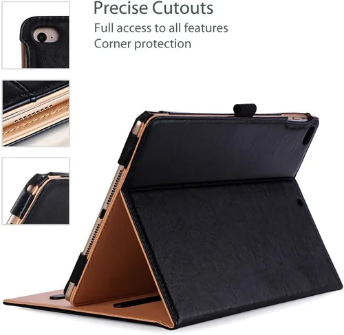 Vista 4 de ProCase - Funda para iPad de 9.7 pulgadas (24,6 cm) iPad 6ª/5ª generación 2018 2017/iPad Air 2/Air 1, funda de cuero premium con protección
