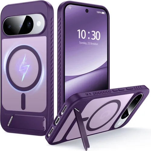 Vista 39 de Serie Soft Touch para Funda Google Pixel 7a, [Antihuellas] [Ajuste Delgado] con Protección Militar Borde de Silicona [A Prueba de Golpes]