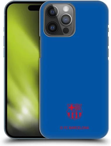 Vista 11 de Head Case Designs Funda rígida con licencia oficial del FC Barcelona Barca Crest y compatible con Apple iPhone 14 Pro Max