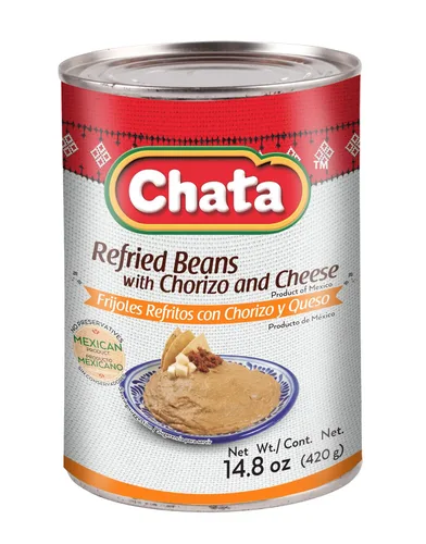 Vista 18 de Chata Frijoles negros tradicionales mexicanos refritos, 15.2, paquete de 1