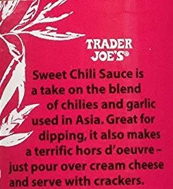 Vista 3 de Trader Joe's - Salsa de chile dulce, botellas de 10.1 onzas (paquete de 3)