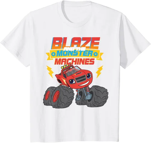 Vista 17 de Blaze & The Monster Machines Cute Blaze - Camiseta Negro