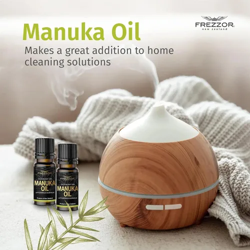Vista 5 de FREZZOR East Cape Manuka Aceite 100% puro natural, destilación de vapor de alto grado. Aceite esencial para cuidado personal, acné y aromaterapia
