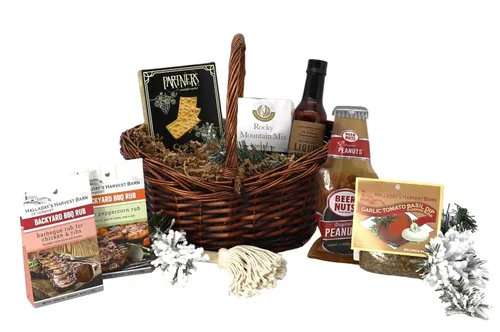 Vista 9 de Gift Basket Village Cesta de regalo con texto en inglés "It's a Guy Thing" para hombre