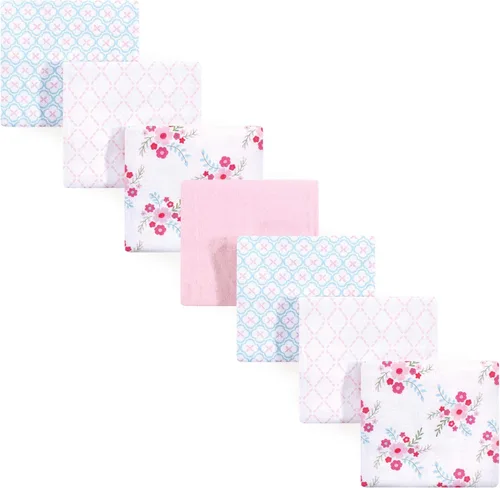 Vista 34 de Luvable Friends Mantas unisex de franela de algodón para bebé, paquete de 84 ABC, talla única