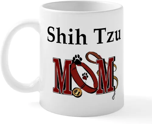 Vista 26 de CafePress Cute Shih Tzu Dog Mugs - Taza de café de cerámica de 11 oz (11.0 fl oz)