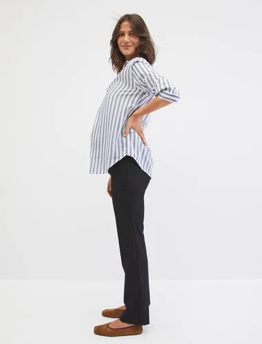 Vista 5 de Motherhood Maternity Pantalón bielástico de corte secreto para mujer