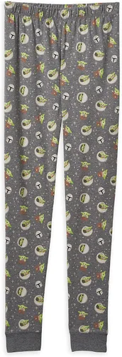Vista 2 de STAR WARS Conjunto de pijama Grogu and Din Djarin para adultos, The Mandalorian