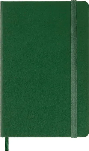 Vista 2 de Moleskine - Cuaderno, bolsillo, liso, verde mirto, tapa dura (3.5 x 5.5)