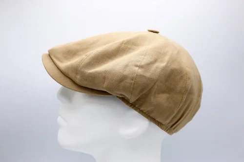 Vista 4 de HATSQUARE Gorra clásica de lino plano unisex