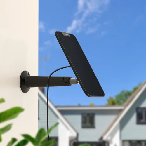 Vista 6 de REOLINK Panel solar de 3W, diseñado para cámaras de seguridad inalámbricas Negro