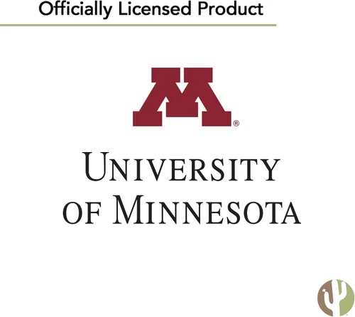 Vista 6 de Desert Cactus Bandera de la Universidad de Minnesota para interiores y exteriores, 100% poliéster, bandera universitaria, 3 x 5 pies Golden Gophers