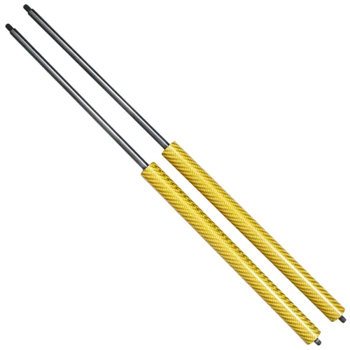 Vista 5 de Puntales de fibra de carbono compatibles con Toyota Supra JZA80 1993-2002 Amortiguadores de gas Kit de resortes de capó sin taladrar atornillado