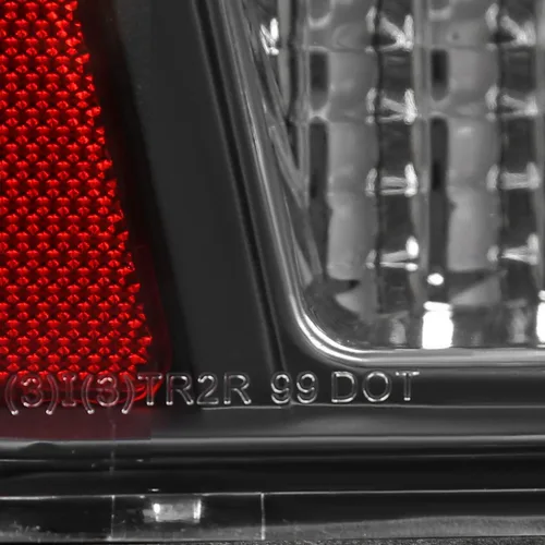 Vista 9 de SPEC-D TUNING - Luces traseras LED negras con señal secuencial Para Ford Mustang 1999-2004 Lente ahumado