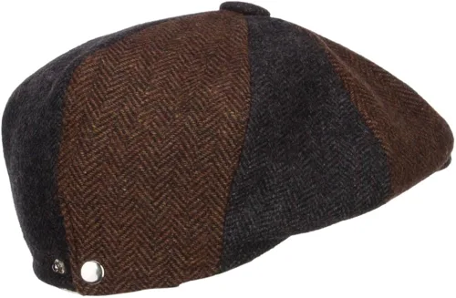 Vista 3 de Jeanne Simmons - Gorro de lana de dos tonos para hombre