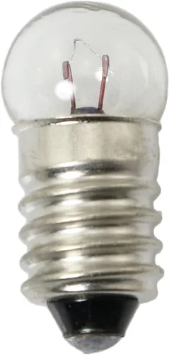 Vista 3 de Kit de mini bombillas E10 de 1.5 V/0.3 A con base de tornillo en miniatura y 10 bombillas E10 doradas, soportes de base para circuito