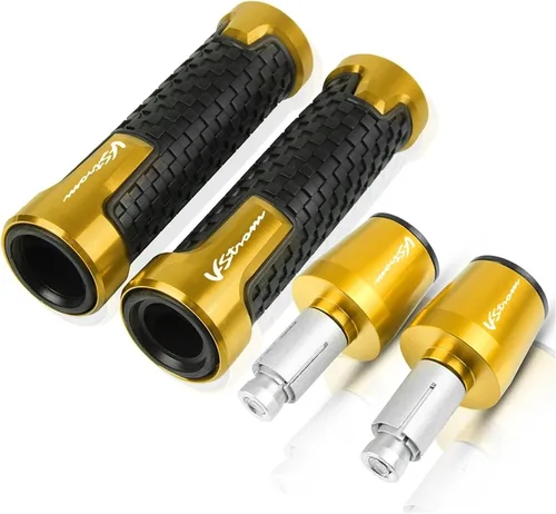Vista 10 de Motocicleta para Suzuki V-Strom 250 650 1000 DL650 DL1000 DL250 Vstrom 2013-2018 7/8 pulgadas 0.866 in empuñaduras de manillar de motocicleta tapón