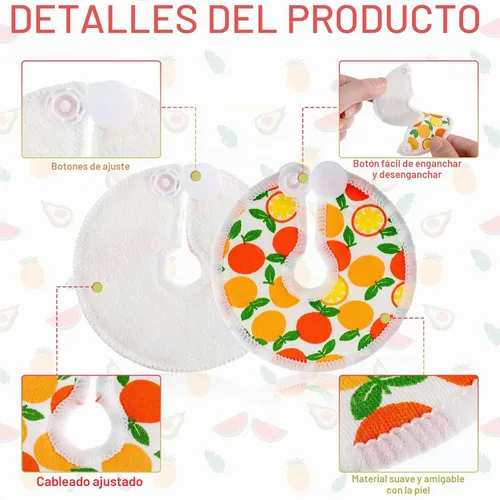 Vista 5 de Sosation - 36 fundas para botones de tubo G, almohadillas de alimentación