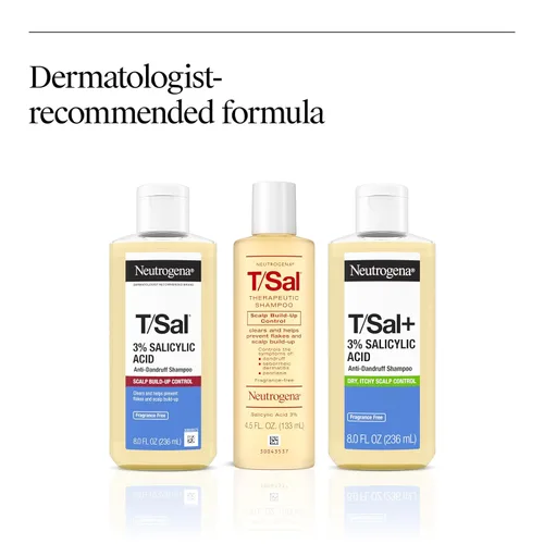 Vista 6 de Neutrogena Champú anticaspa de ácido salicílico al 3% T/Sal, 8 fl oz