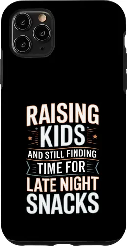 Vista 13 de Raising Kids and Still Finding Time for Late Night Snacks Case for iPhone 17