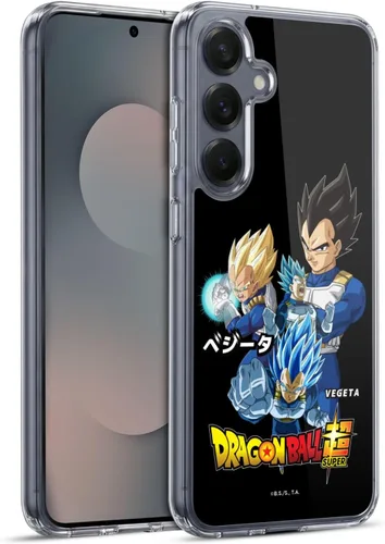 Vista 305 de Head Case Designs Funda de gel con licencia oficial de Dragon Ball Super Group Future Trunks Arc Characters [protección de grado militar] compatible