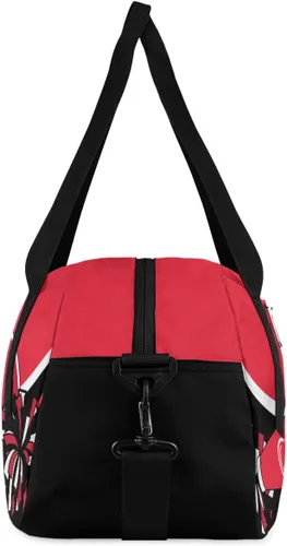 Vista 6 de Cheerleader - Bolsas de lona para niñas, para animadoras, deportes, gimnasio, animadoras, bolsa de lona, Animación personalizada 4